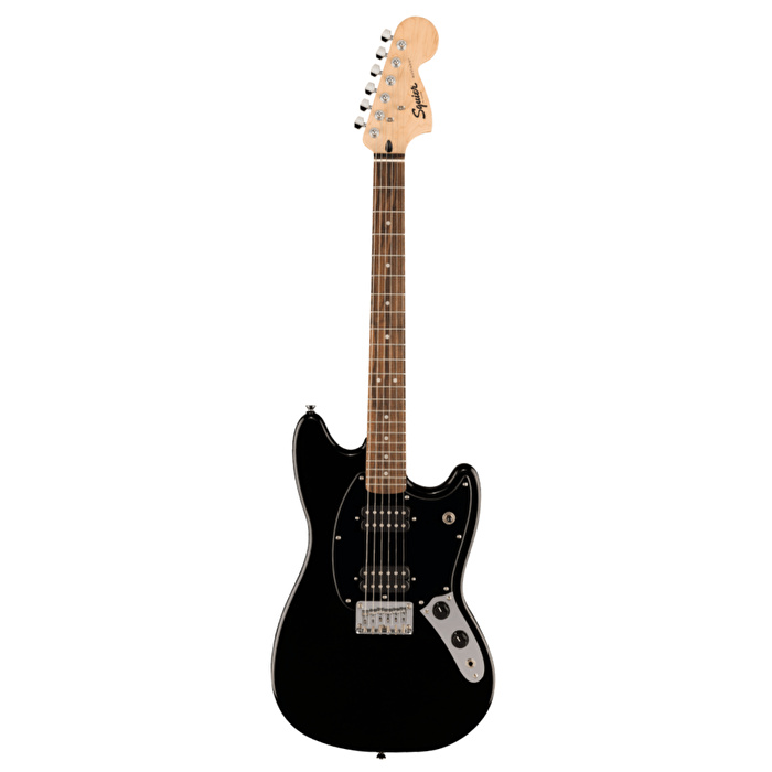 Squier Sonic Mustang HH Laurel Klavye BPG Black Elektro Gitar
